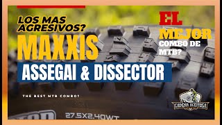 REVIEW  Cubiertas MAXXIS Dissector y ASSEGAI 🔥🤘 [upl. by Aicekan]