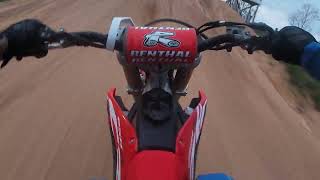 Crf250 at crossbones Mx [upl. by Aneeuq]