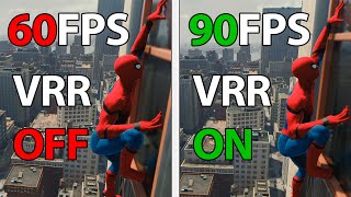 VRR ON PS5  Framerate Test amp Comparison [upl. by Yelahs]