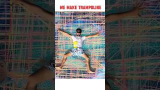 Humne Banai trampoline 😲shorts mrindianhackershorts [upl. by Plate]