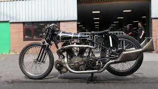 LOT 739  BROUGH SUPERIOR SS100 1000CC SUPERCHARGED SPECIAL RECREATION [upl. by Lena]