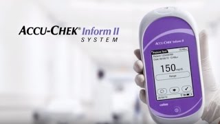 ACCU CHEK Inform II  Introduction [upl. by Kryska946]