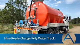 PC14000 Poly Tank Water Truck  Coates Hire [upl. by Lily]