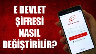 E DEVLET ŞİFRESİ NASIL DEĞİŞTİRİLİR [upl. by Eita]