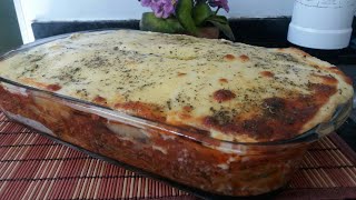 LASANHA DE BERINJELA A MILANESA DELICIOSA 🍆  RECEITINHAS COM AMOR [upl. by Maxma355]