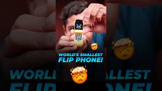 Worlds Smallest Flip Phone 🤯 shorts [upl. by Anderer]