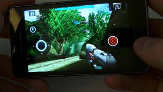 Test du Samsung Galaxy S 2 i9100  jeux vidéos [upl. by Ingamar]