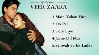 Superhit Movies All Songs  Veer Zaara  Shahrukh Khan  Preity Zinta [upl. by Eidnac]