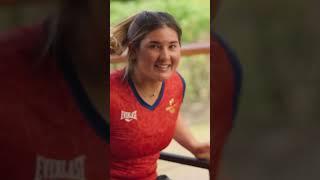 Olympic interview Brisa Hennessy paris2024surfing olympicsurf olympicsurfing isasurfing [upl. by Jegar]