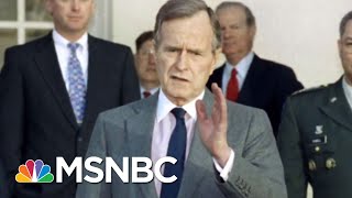 Remembering George HW Bush 41 Who Wished For A ‘Gentler Kinder Nation’  Velshi amp Ruhle  MSNBC [upl. by Akcired]