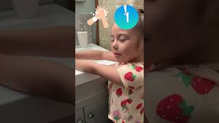 Wash your hands Children  Healthy habits for Kids  clean routines goodhabits educationalvideo [upl. by Atiuqer639]