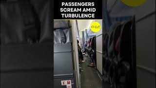 Watch  Turbulence Throws Scandinavian Airlines Passengers From Seats  CLRCUT [upl. by Pokorny]