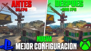 La MEJOR CONFIGURACION para WARZONE Y Black Ops 6 PS4PS5XBOX PC [upl. by Cotterell440]