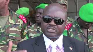 Gen Silas oo bedelay taliyaha sare ee amisom soomaaliya [upl. by Wixted]