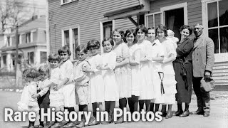 The Noonans The Uncommon Family of 13 in 1920s Massachusetts  Rare History in Photos [upl. by Vedi]