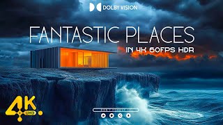 Fantastic Places in 4K  Spectacular 4K HDR Dolby Vision Views [upl. by Ahseila878]