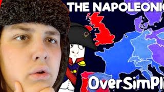 Russian Reacts To The NAPOLEONIC WARS  OverSimplified PART 2 [upl. by Obeded]