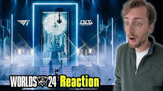 JAW DROPPING Worlds 2024 Opening Ceremony Reaction feat Linkin Park amp More [upl. by Ahtinak]