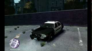 GTA 4  New Police car and Siren Federal Signal Touchmaster Delta Siren with download links [upl. by Maag513]