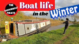 What’s it like LIVING ON A NARROWBOAT in the winter  Off grid  Solo NARROWBOAT life  Ep 84 [upl. by Ney]