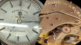 Assembly and Disassembly of favre leuba 253 movement [upl. by Shurlock]