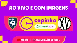 JOGO COMPLETO SHARJAH BRASIL X XV PIRACICABA  PRIMEIRA FASE  COPINHA SICREDI 2024 [upl. by Lambrecht]