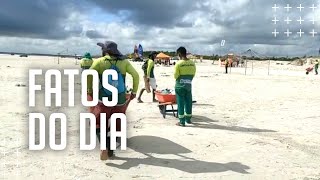 Lixo nas praias de Salinas preocupa autoridades por poluição e acidentes [upl. by Nigel9]