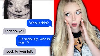 Creepy Texts You Should NEVER Read at NIGHTSCARY [upl. by Ellak334]