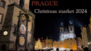 Prague Christmas 2024 Walking Through the Christmas Markets [upl. by Nuawd]