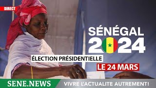 DIRECT  Présidentielle au Sénégal  Suivez le vote en directbureaux de vote tendances résultats [upl. by Nnylesor624]