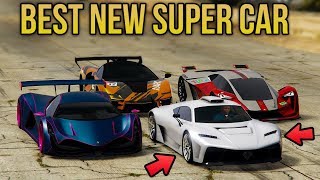 GTA Online The NEW BEST amp FASTEST SUPER CAR Benefactor Krieger Review  Is it Worth 3000000 [upl. by Aneerak]