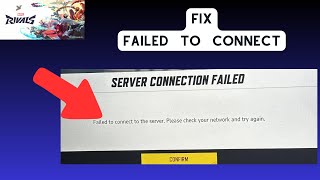 How to Fix Failed to Connect to the Server in Marvel Rivals [upl. by Rois]