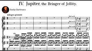 Gustav Holst  The Planets Op 32 IV Jupiter 1914 [upl. by Ashlan69]