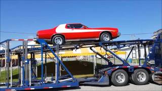 Starsky amp Hutch Movie car loading on Car Carrier [upl. by Kleper283]