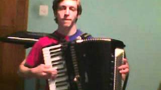 Caesars  Jerk It Out Accordion cover [upl. by Carrew]