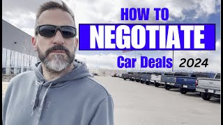 Save THOUSANDS at Car Dealership How to negotiate a car deal in 2024 The most important tip [upl. by Aikemahs]