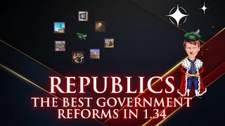 EU4 134 Republics Guide for Government Reforms [upl. by Nnaylrebmik668]