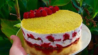 framboisier pistache entremet كيكة الفرومبواز والفستق الفخمة [upl. by Ailla]