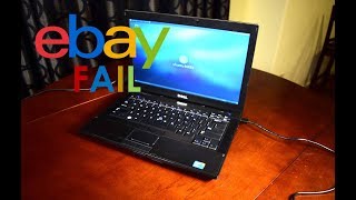 Falsely Advertised eBay 50 i5 Dell Latitude E6410 Unboxing Quick Test [upl. by Oker465]