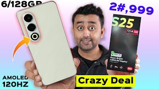 Crazy Smartphone Deal ⚡️ iTel S25 Unboxing and Price  AMOLED 120HZ  6128GB  32Mp Selfie [upl. by Astri]