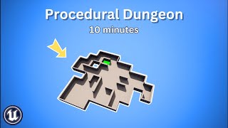 Procedural Dungeon Generation Tutorial [upl. by Yerffe]