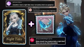 Night Tides is Better Than Madam Bella  Identity V Mary The Bloody Queen Gameplay [upl. by Ytirahs]