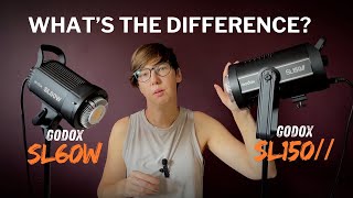 Godox SL60w vs Godox SL150 LED Video Light Comparison [upl. by Daza504]