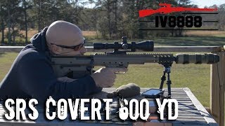 Desert Tech SRS Covert at 600 yards with MrGunsandgear [upl. by Latnahs]