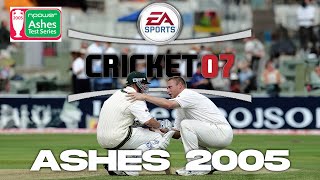 🔴 Live  Cricket 07  Ashes 2005 Scenario  Nostalgic  Retro gaming [upl. by Doris]