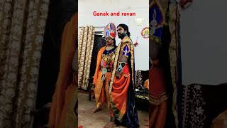 viralvideo funny ganak and ravan 😁 [upl. by Saul10]