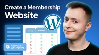 How to EASILY Create a Membership Website With WordPress 2024 [upl. by Mill698]