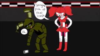 FNAF SLpick up dat trash springtrap Shgurr [upl. by Aynahs]