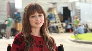 Cast Interview  Alexis Bledel  Tell us about shooting in New Orleans [upl. by Asirralc]