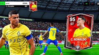 Cristiano Ronaldo 95 Rated To 99 Gameplay amp Review GOAT  FC Mobile [upl. by Olocin]